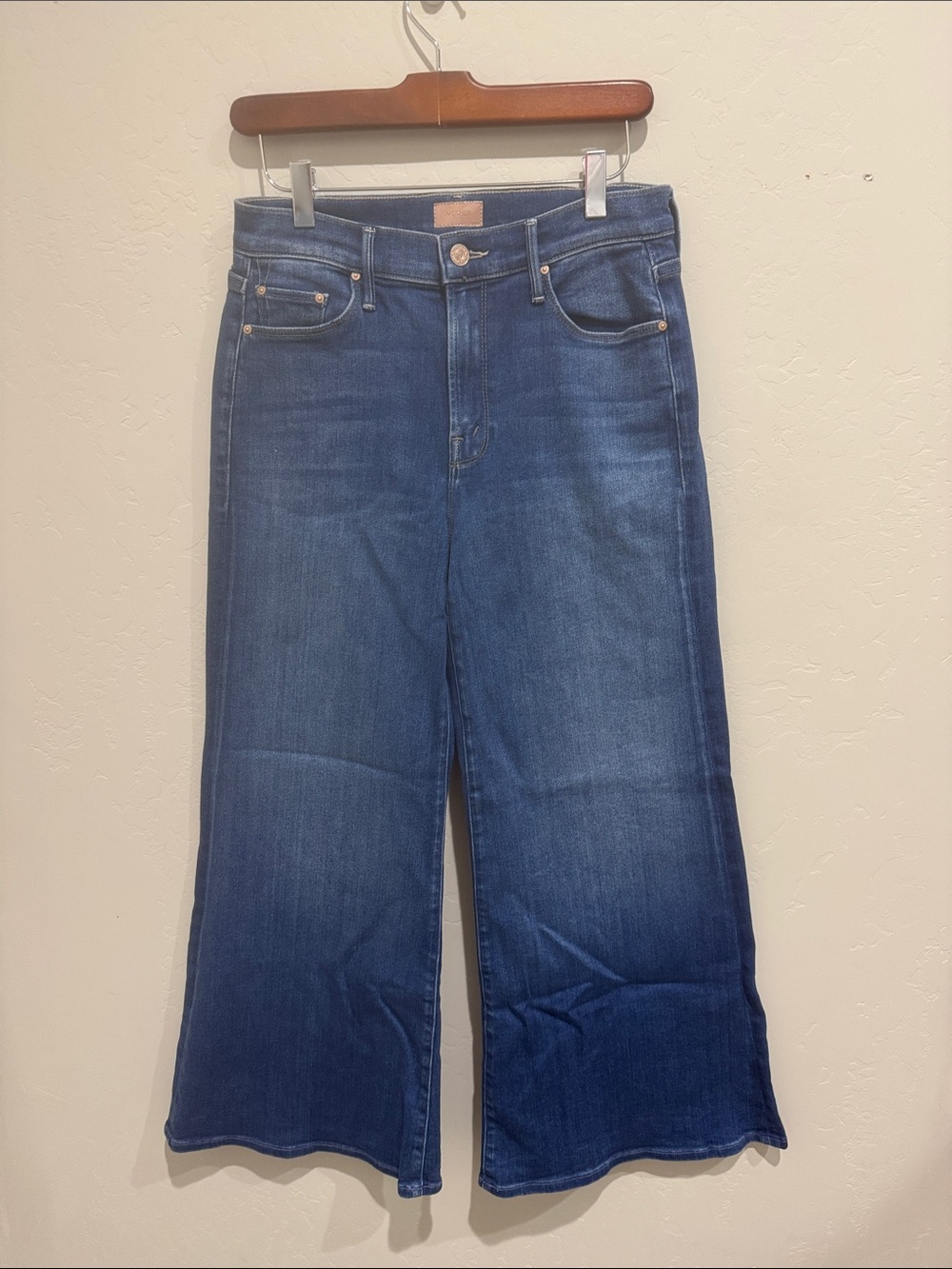MOTHER Wide-Leg Jeans